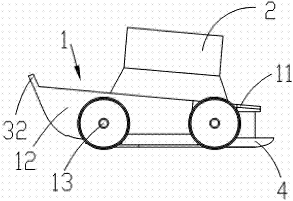 Cleaning suction nozzle and cleaning vehicle