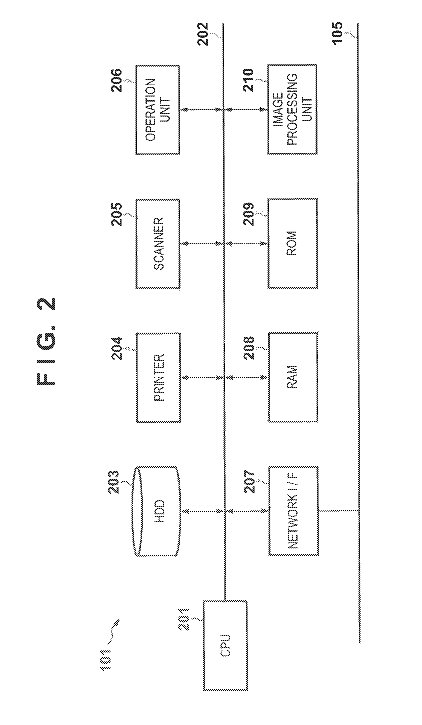 Image processing system, image processing apparatus and server in the image processing system, and data control method and storage medium storing program thereof