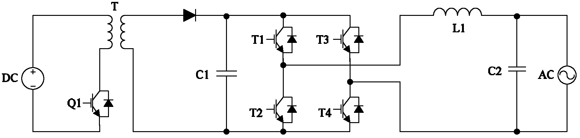 Inverter power source device