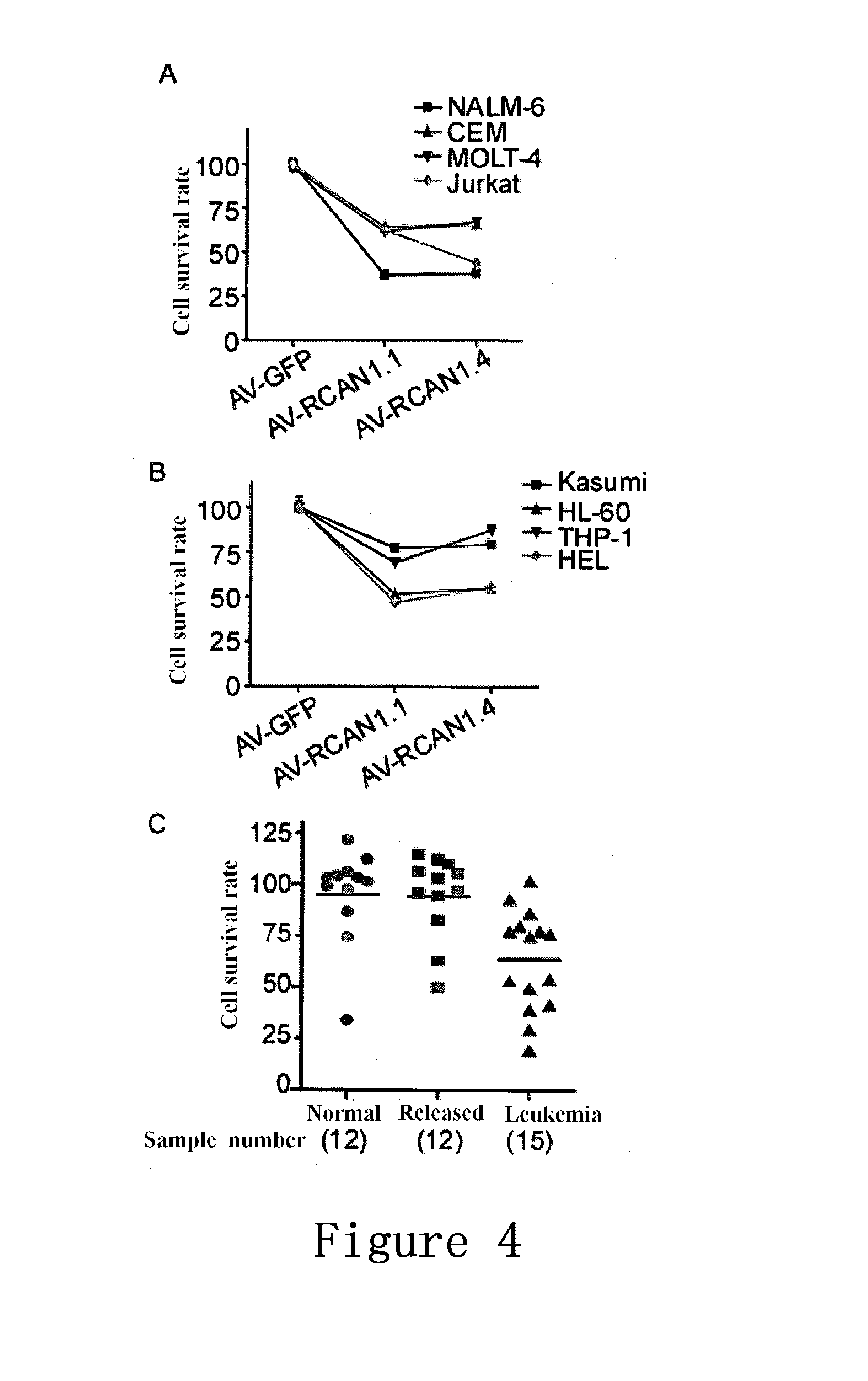 Use of regulator of calcineurin 1 for manufacturing medicament for treatment of diseases associated with increased nf-kb activity