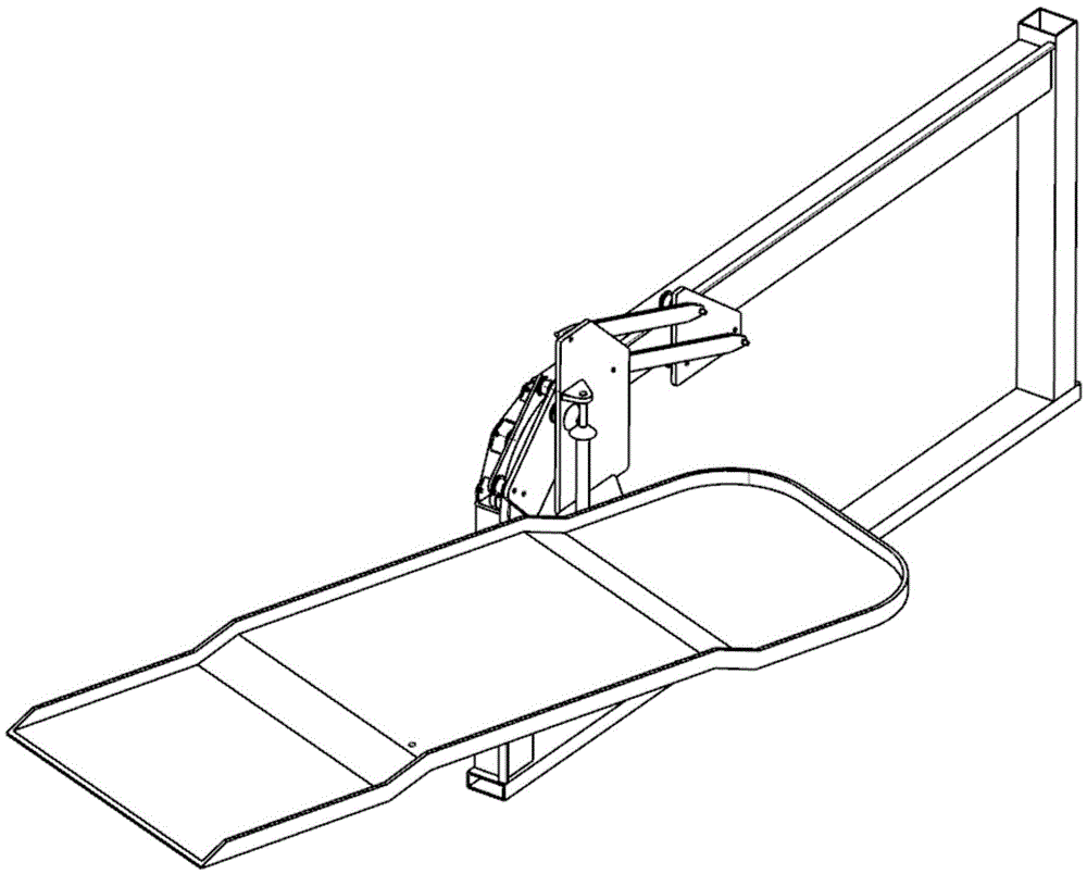 Mechanical vertical parking device