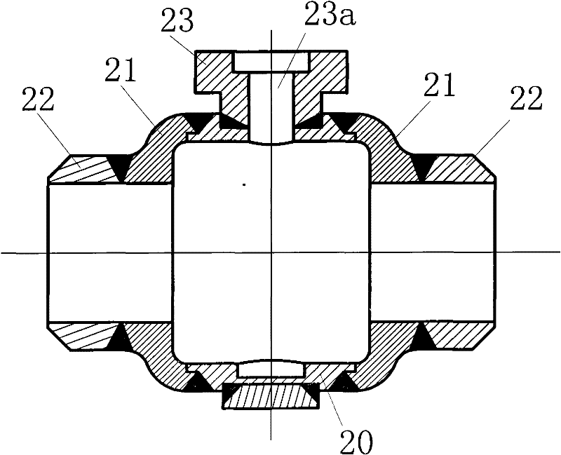 Manufacturing method of ball valve body