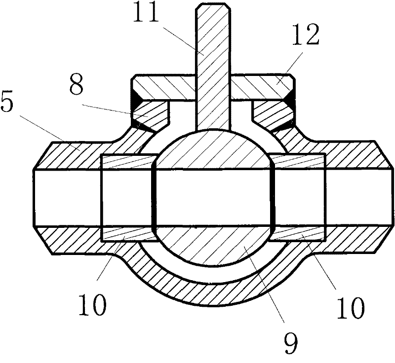 Manufacturing method of ball valve body