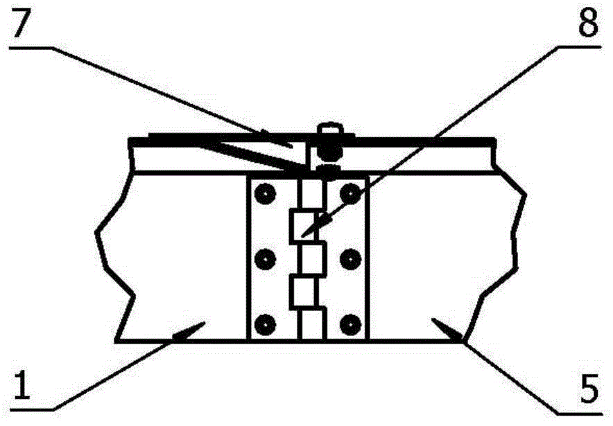 Soldering flux bracket for pile pipe submerged-arc soldering