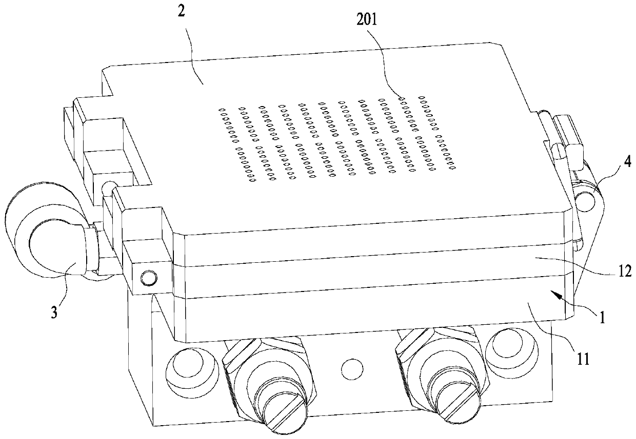 High-efficiency adsorption device for special-shaped materials