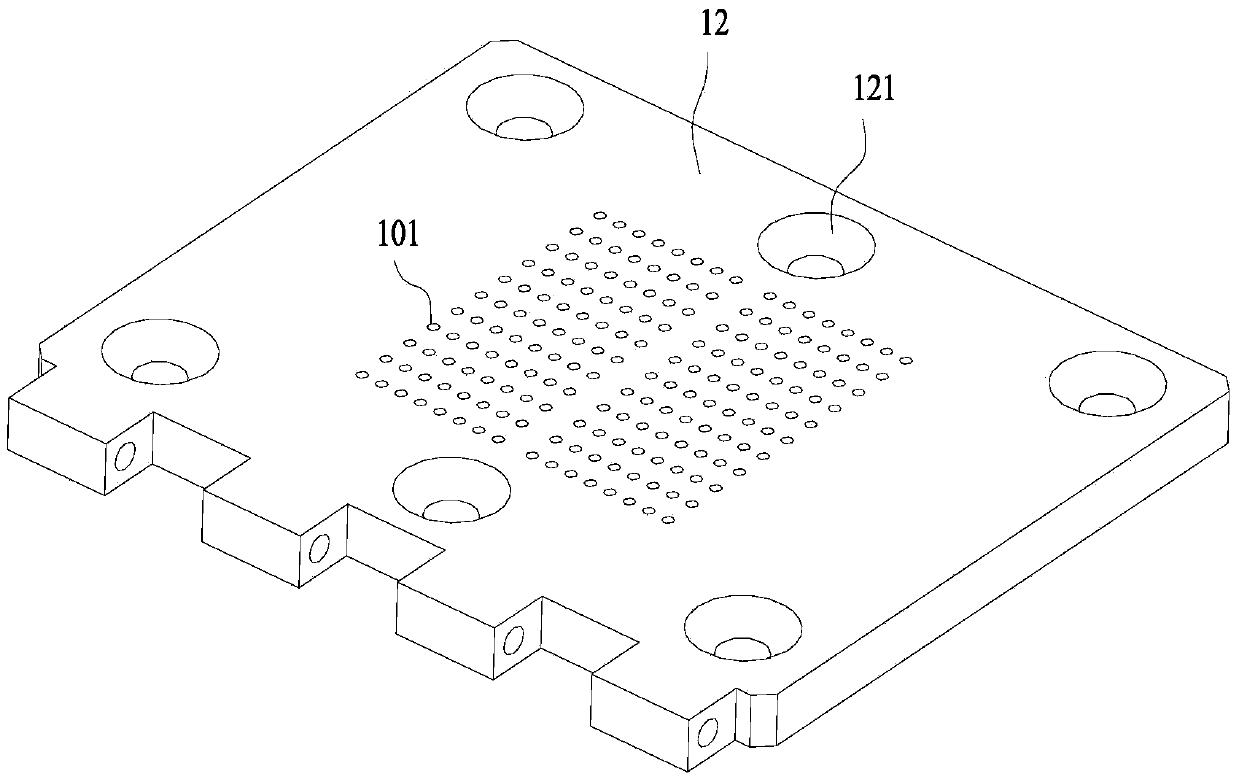 High-efficiency adsorption device for special-shaped materials