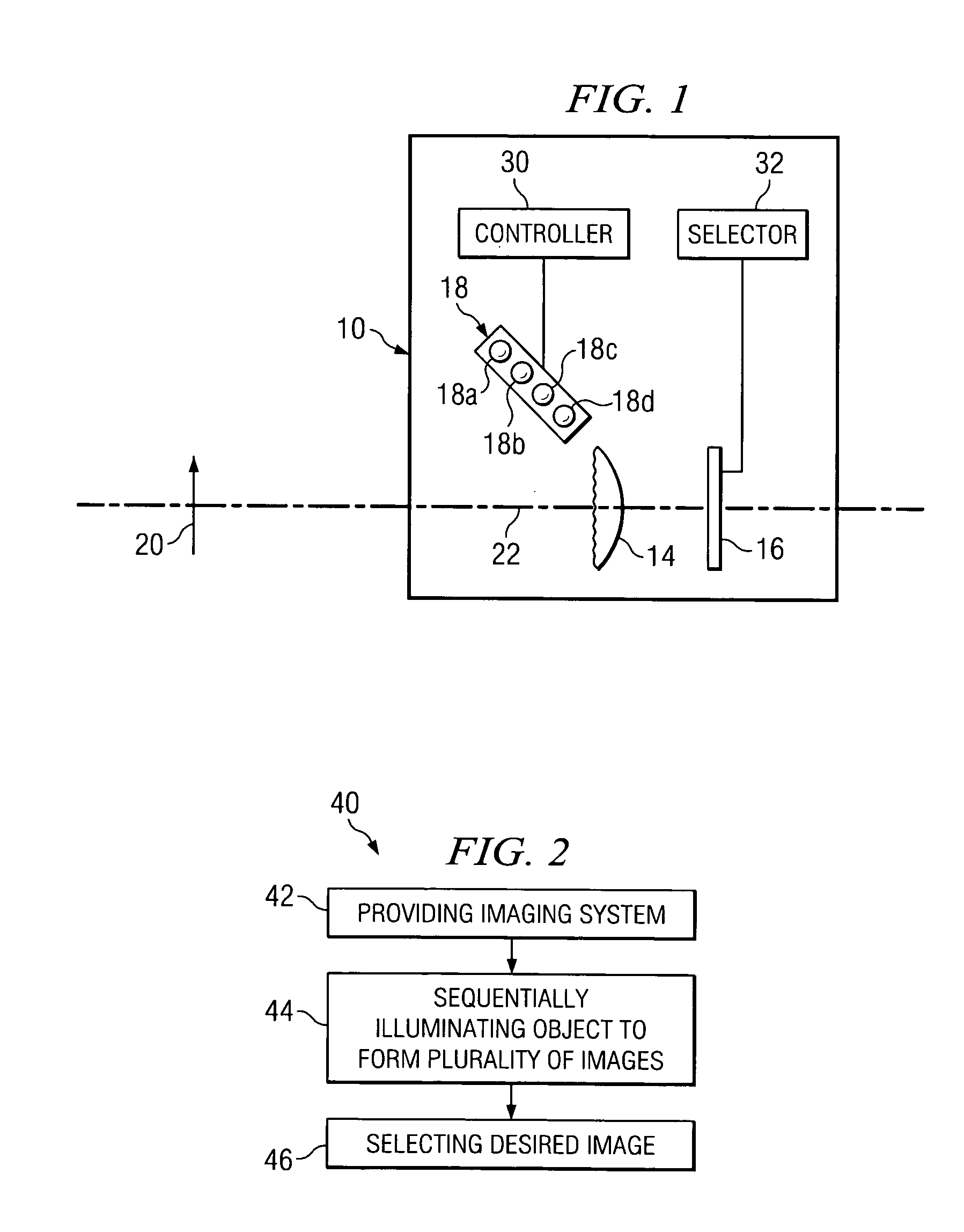 Imaging system with large depth of field