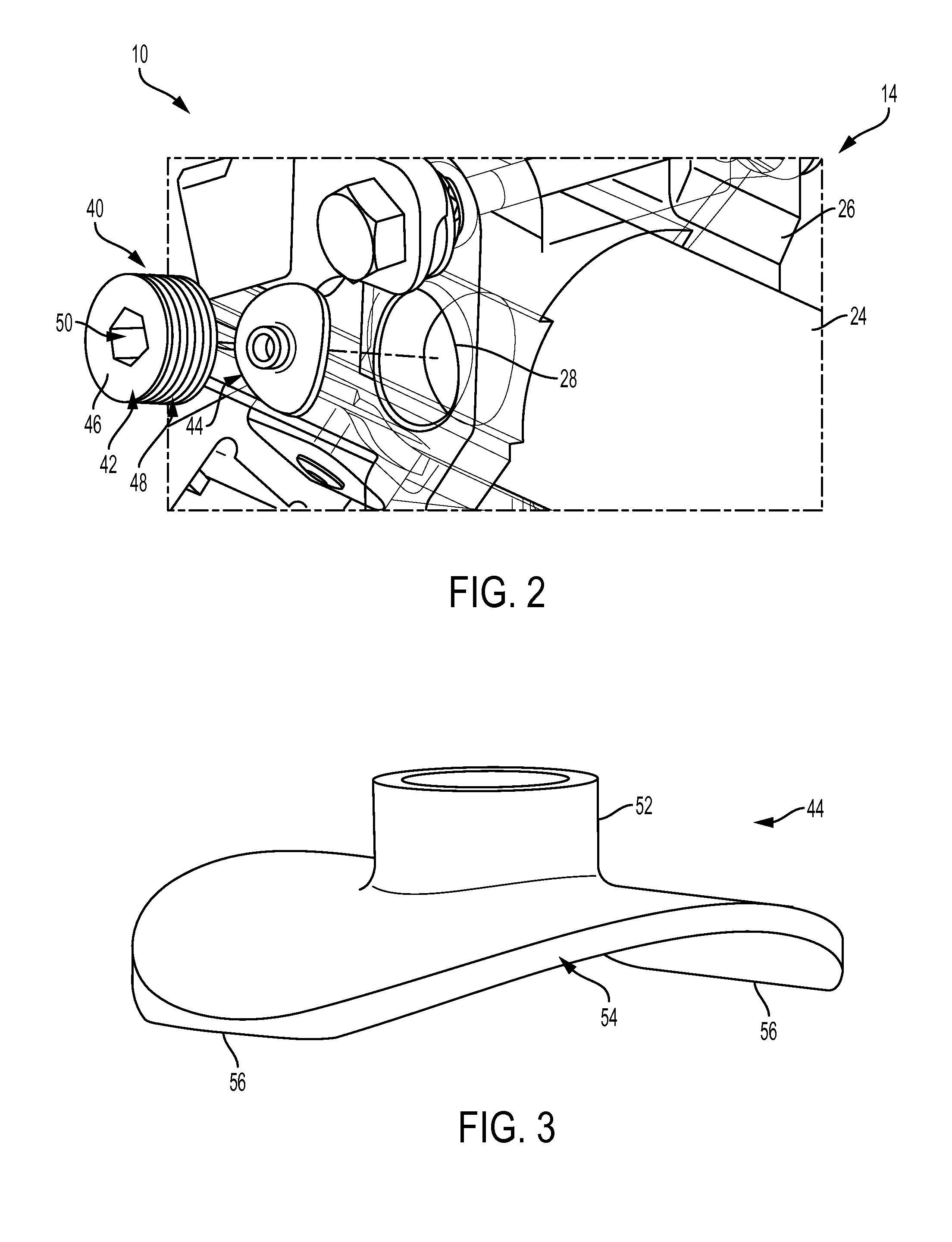 Radial telescope bushing for steering column