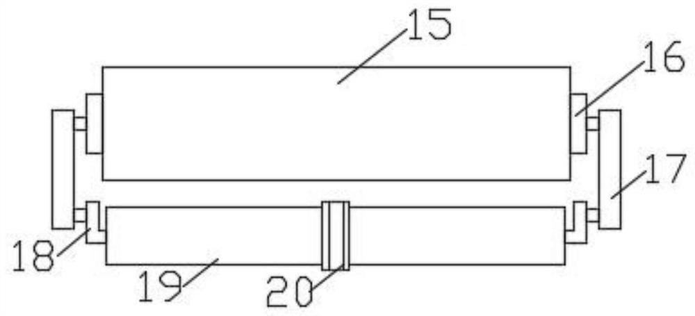 Peeling device for rattan processing and working method thereof