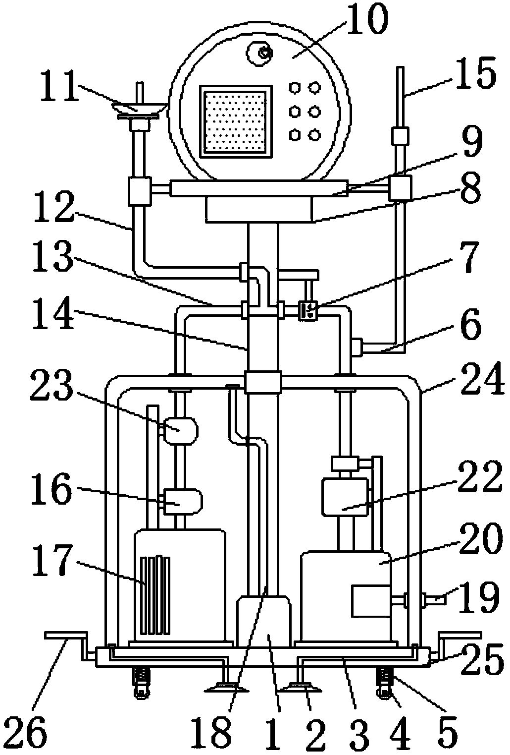 Silent breathing machine