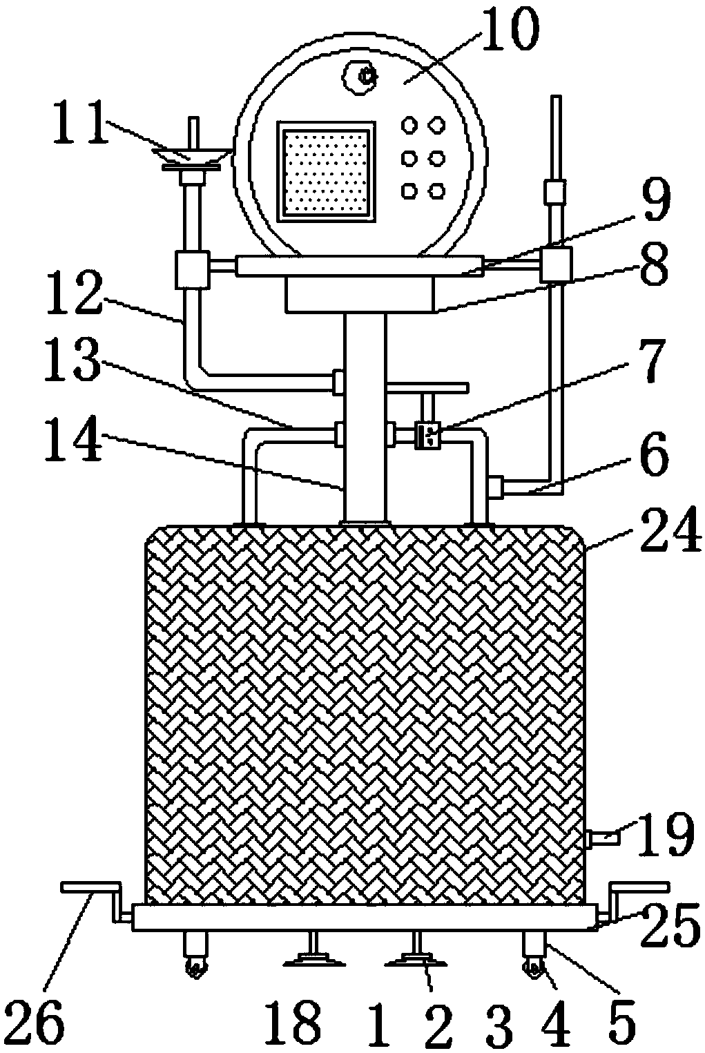 Silent breathing machine