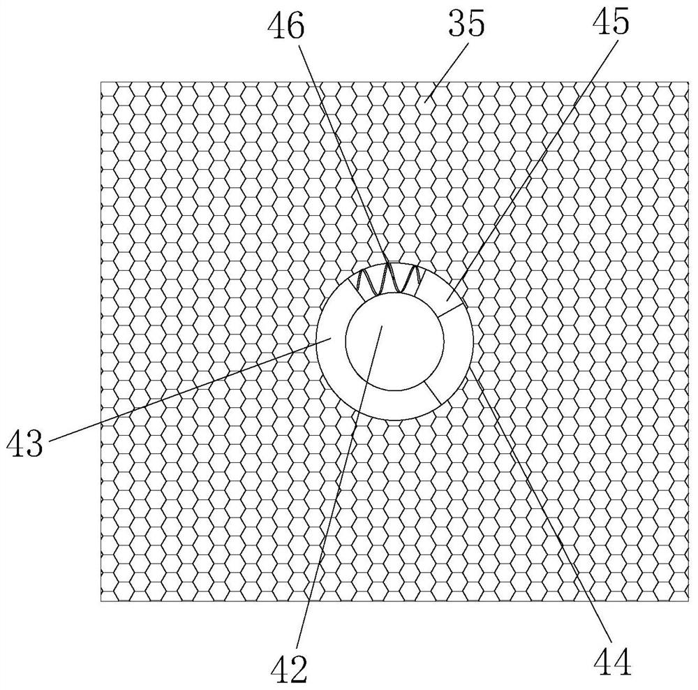 Coal particle drying device