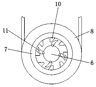 Automatic impurity removal and preservation device applied to bagasse recycling