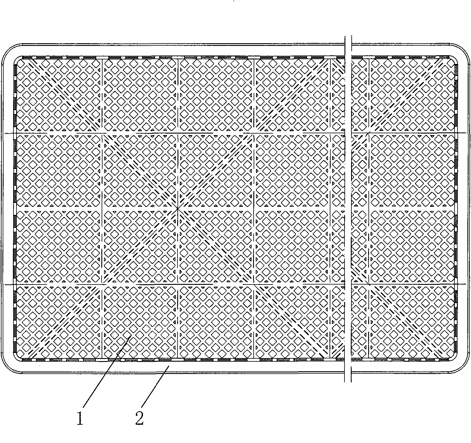 Egg hatching sieve