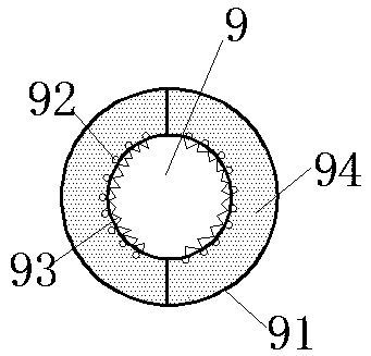 Deicing control system and method for inspection deicing robot of power transmission line