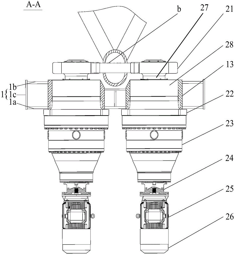 Electric gear and rack lifting mechanism of ocean platform