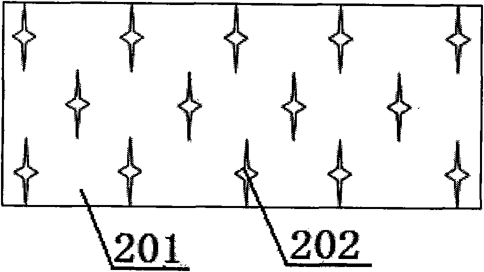 Process for manufacturing full-bamboo embossed pattern plate