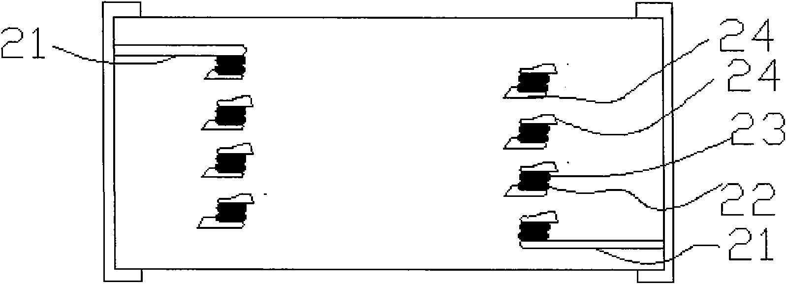 Coil electric conductor device and manufacture method thereof