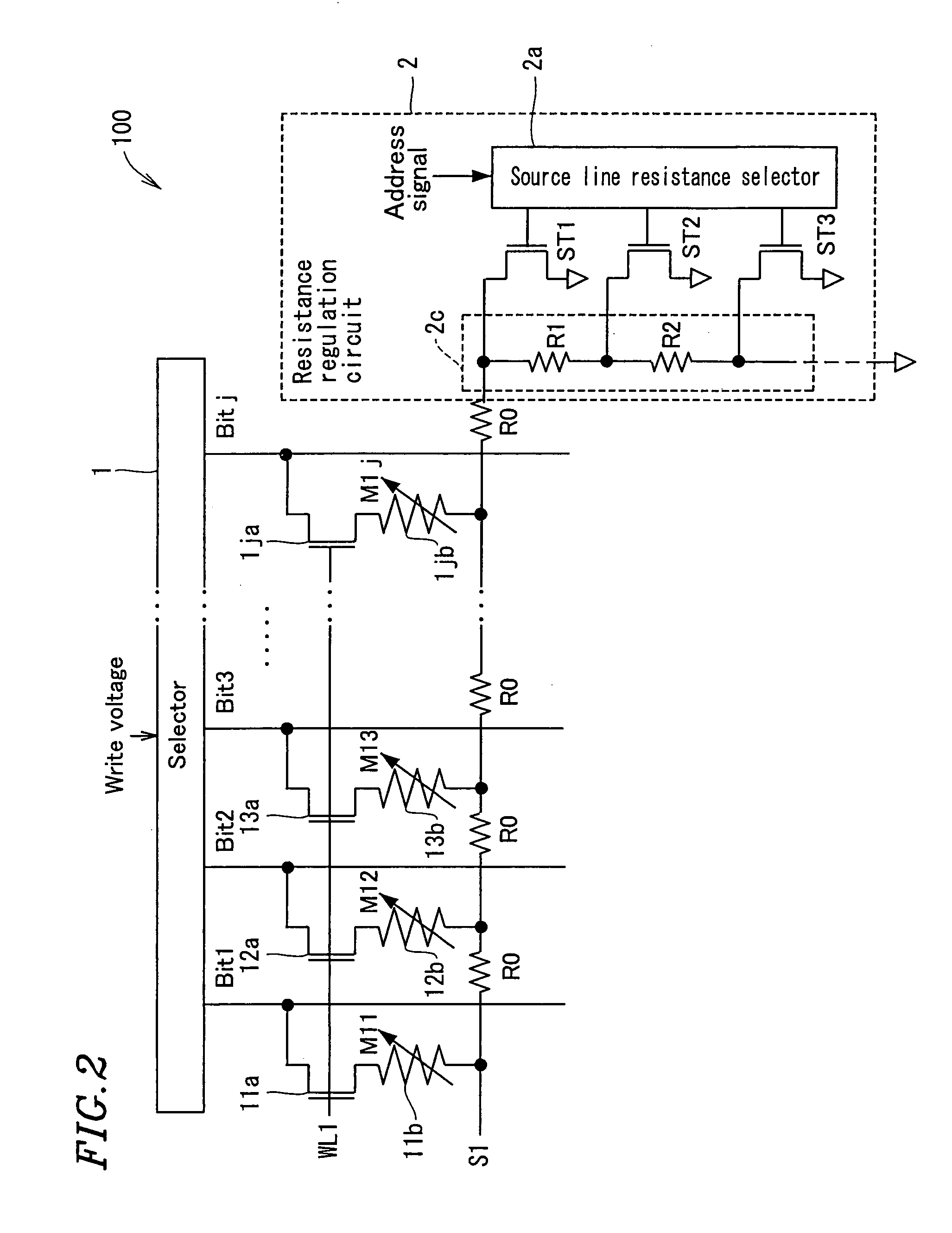 Nonvolatile semiconductor storage apparatus having reduced variance in resistance values of each of the storage states