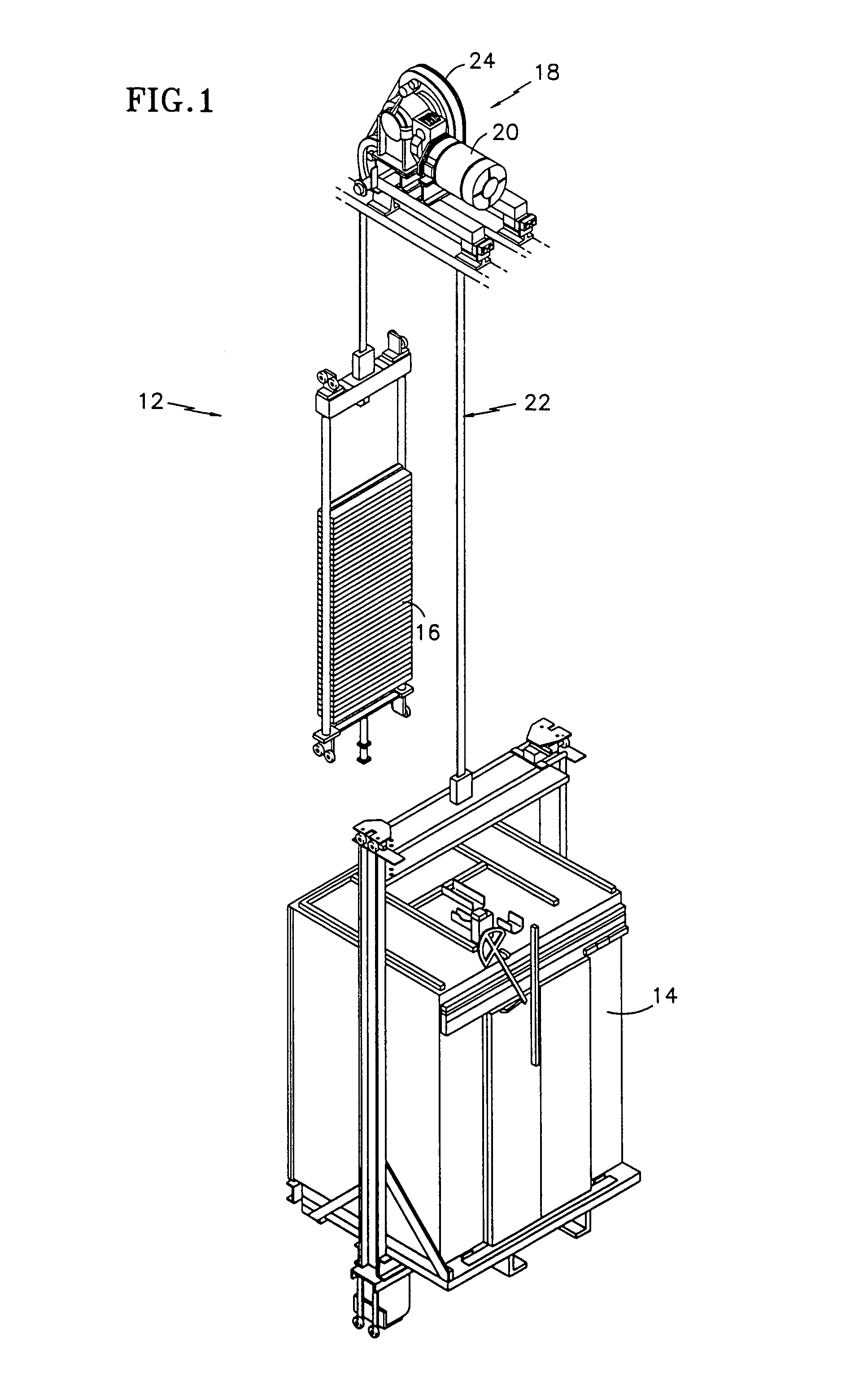 Tension member for an elevator