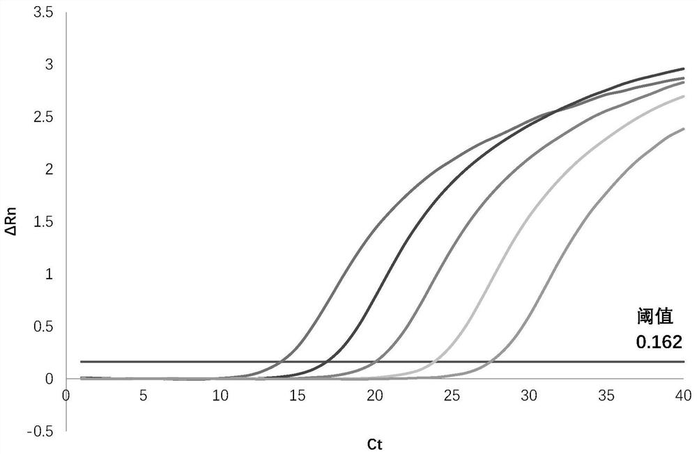 HIV-1 viral load real-time fluorescence quantitative PCR detection specific primer pair and kit