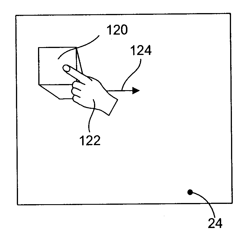 Interactive input system having a 3D input space