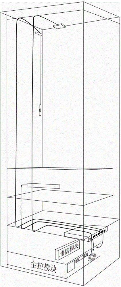 Intelligent drug cabinet based on RFID (Radio Frequency Identification Devices) and RFID reading method of drug cabinet