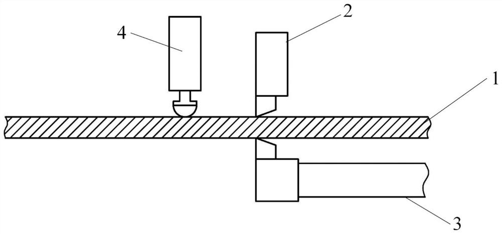 Thin-walled cylinder mirror image cutting modeling method based on shell theory and supported by follow-up air floatation