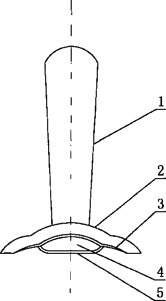 Fixed-angle extrusion glass cement glue-flowing tube