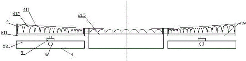 Flexible turning-over nursing bed