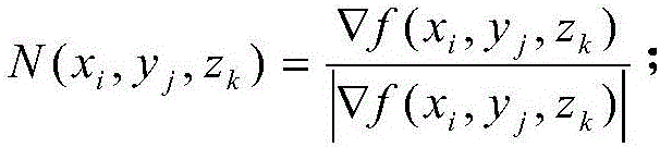 Spherical coordinate index method for medical three-dimensional visualization