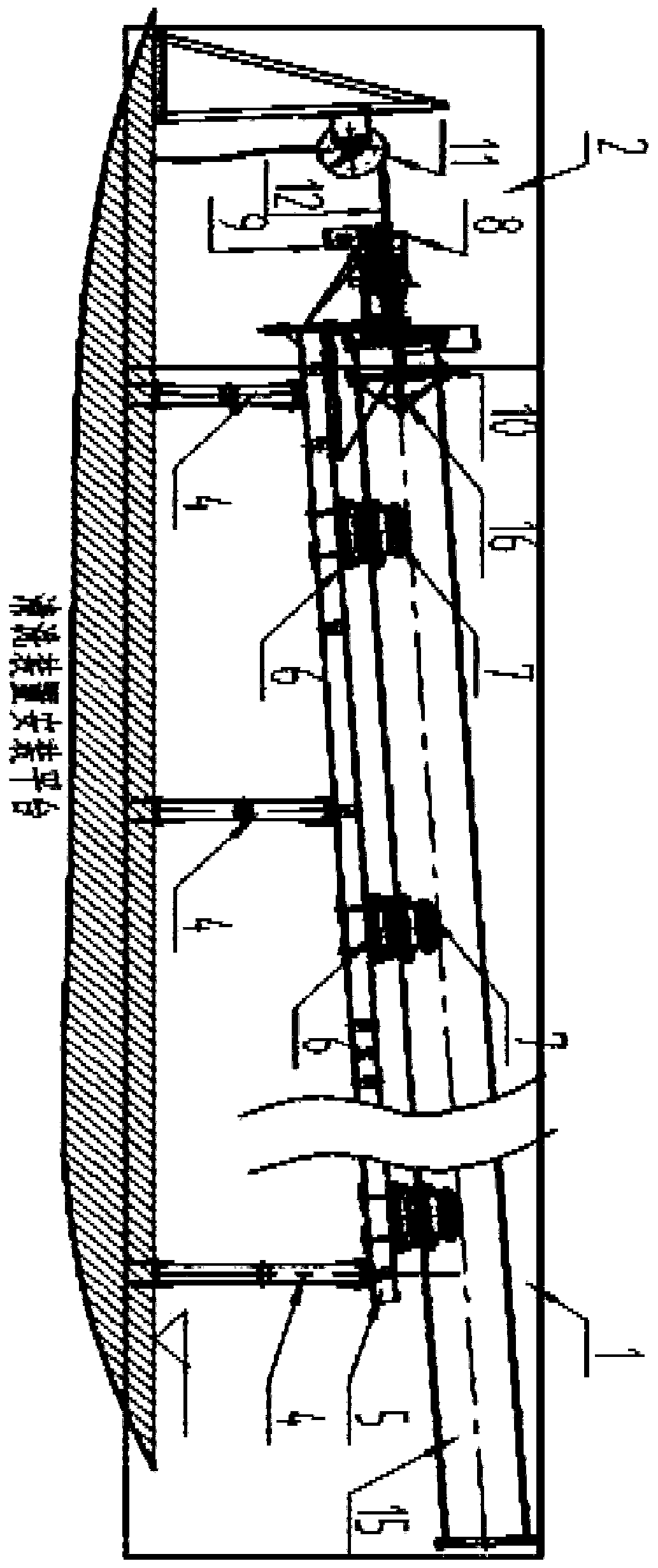 Self-propelled GIL and GIS shell inner cavity cleaning device