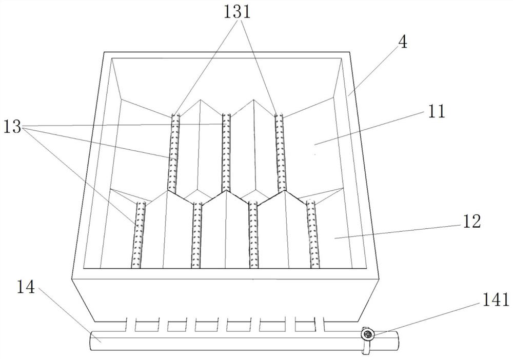 Sedimentation tank and sewage treatment system