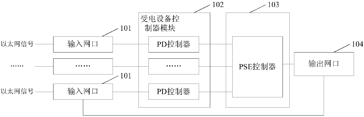 Repeater and power supply method