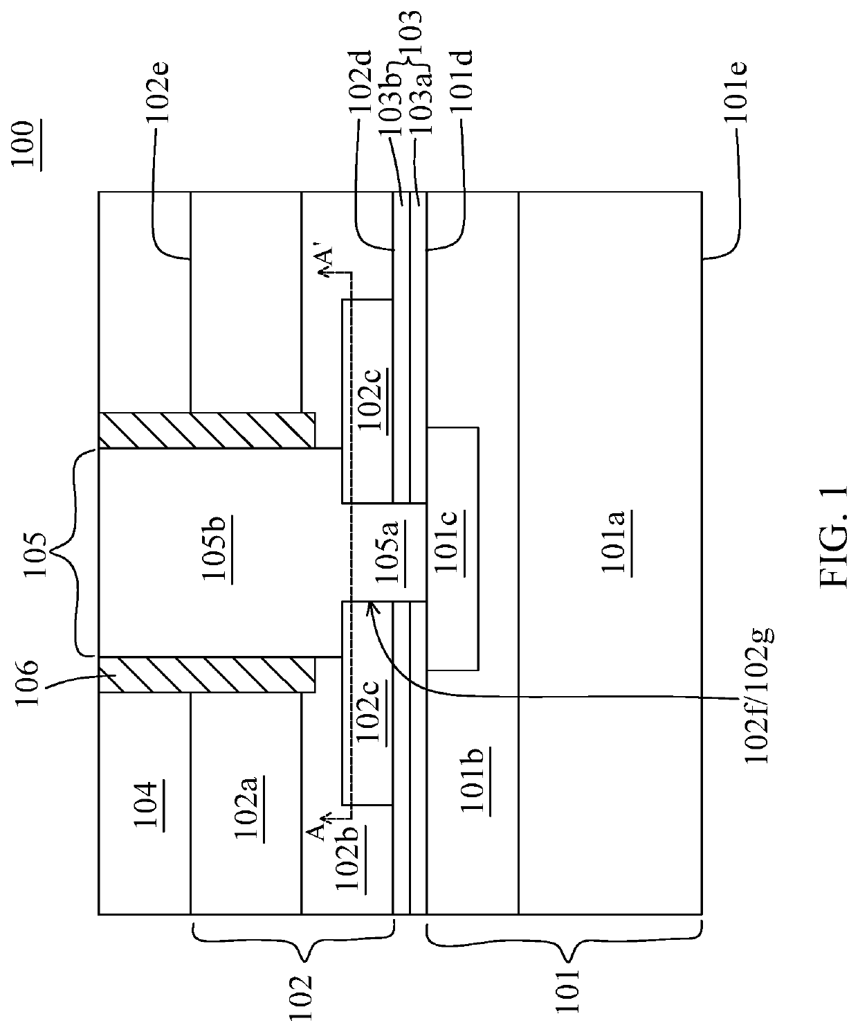 Method for manufacturing semiconductor structure having via through bonded wafers