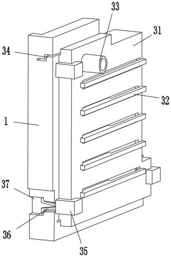 Power connection device of power supply system power connection terminal