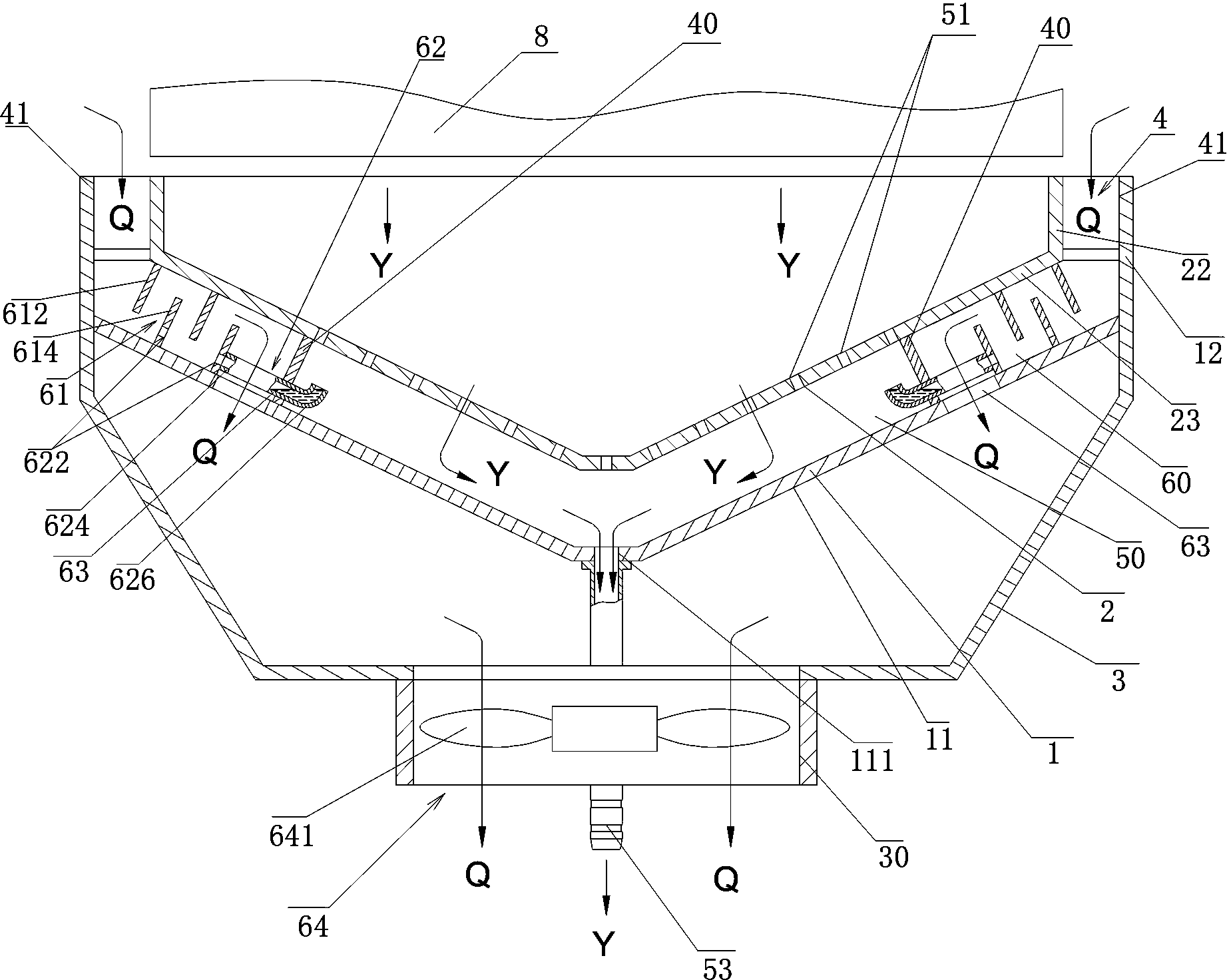 Inkjet printer and ink receiving device thereof