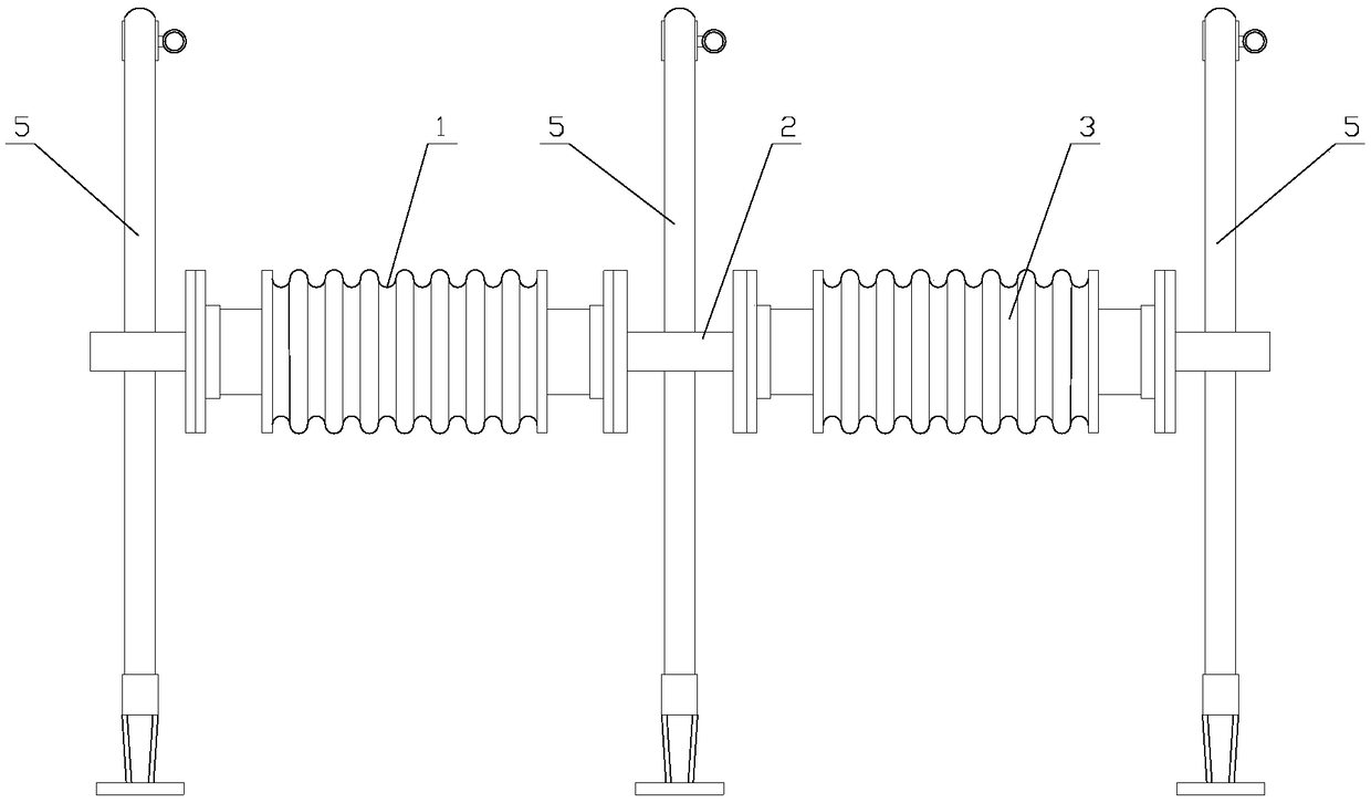 High-voltage electric energy metering device with convenient disassembly and assembly and mounting method