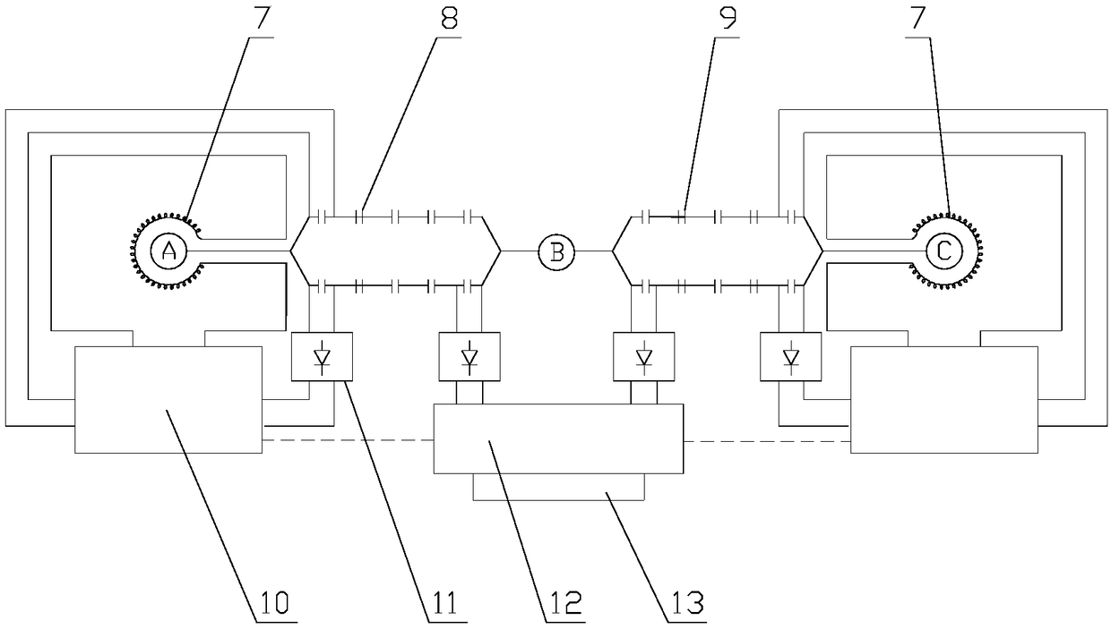 High-voltage electric energy metering device with convenient disassembly and assembly and mounting method