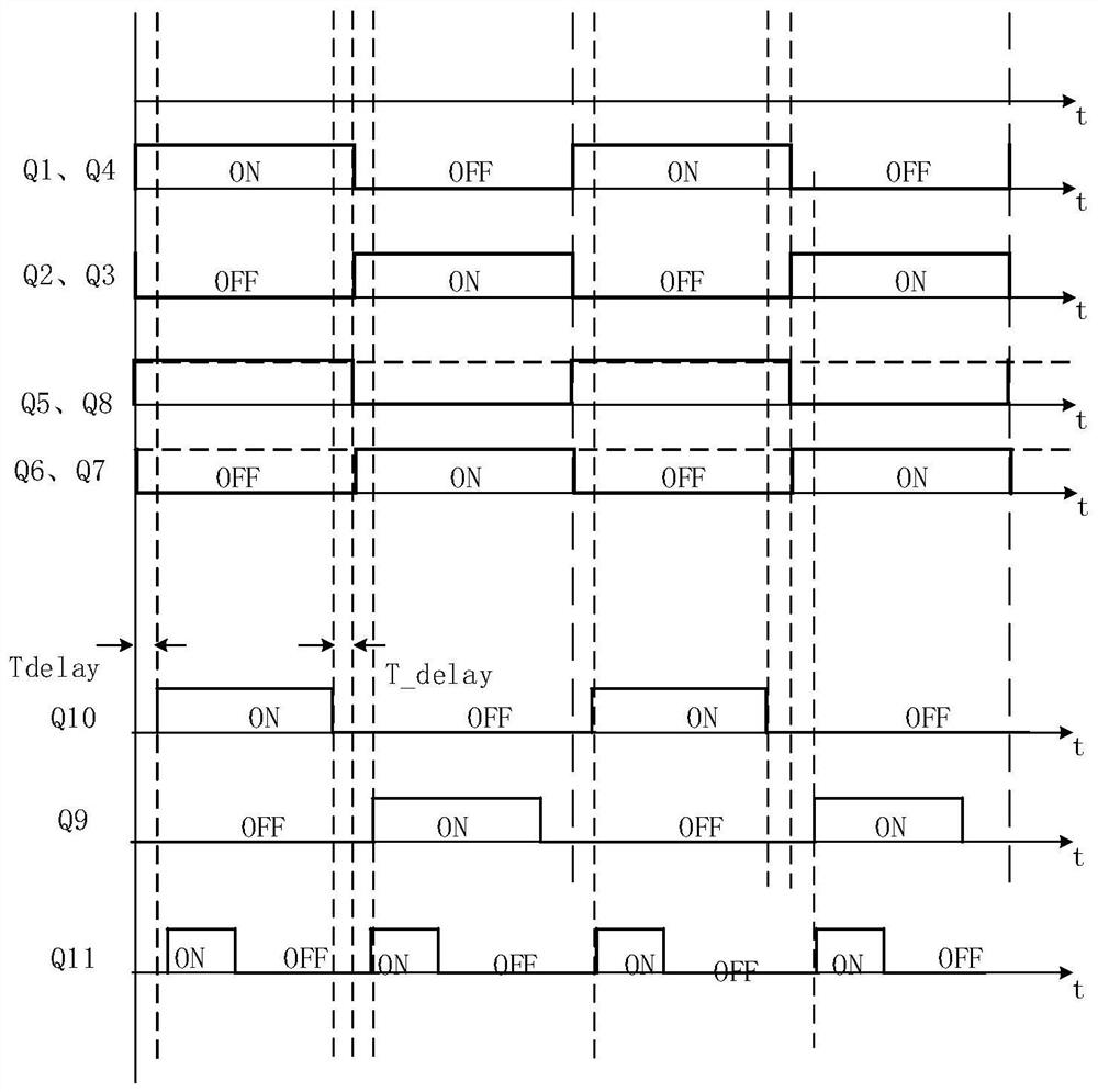 Transformer-controlled double-path charging circuit and control method thereof