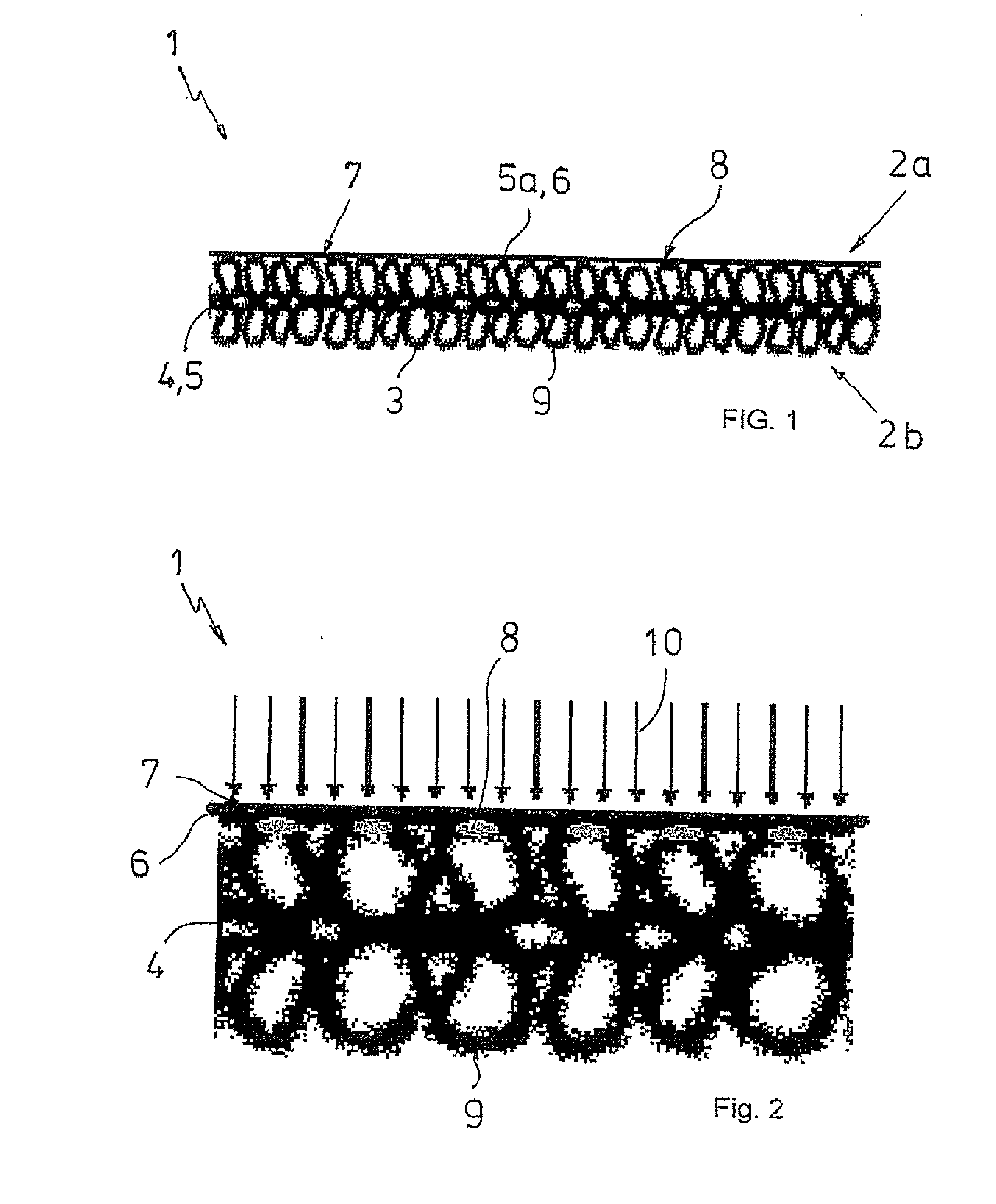 Water vapor permeable, waterproof textile laminate and method for production thereof