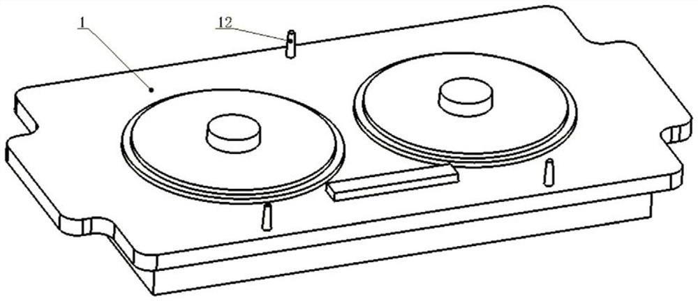 Sand casting method for closed impeller of centrifugal pump with low specific speed