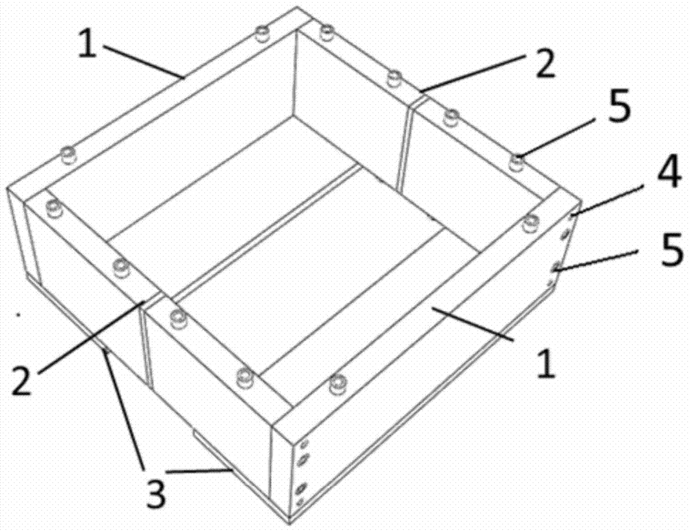 Sample preparation device, sample preparation shear device and sample preparation shear test method suitable for direct shear test of jointed rock mass