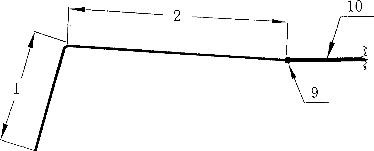 Wire heat-peeling forceps