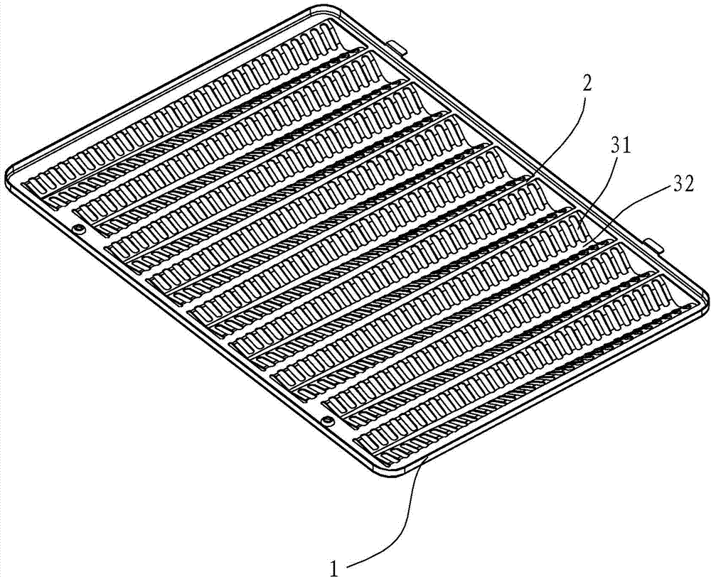 Filter screen of range hood