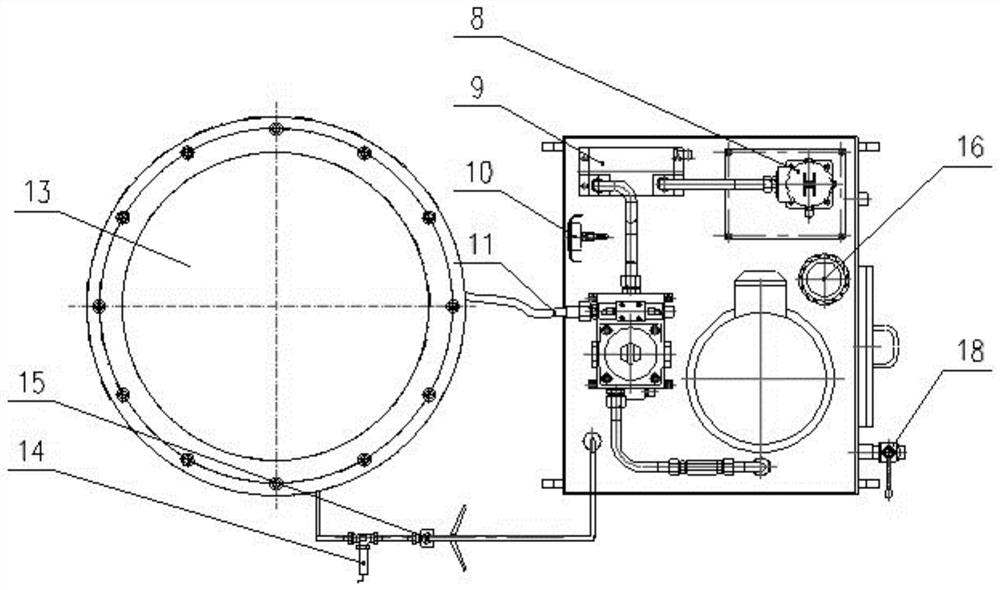 An ultra-high pressure small hydraulic press system