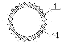 Segmented heating type thermocouple liquid level sensor