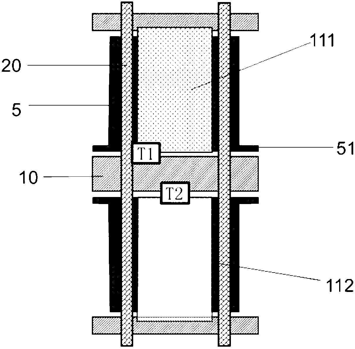 High-light transmittance transparent display device