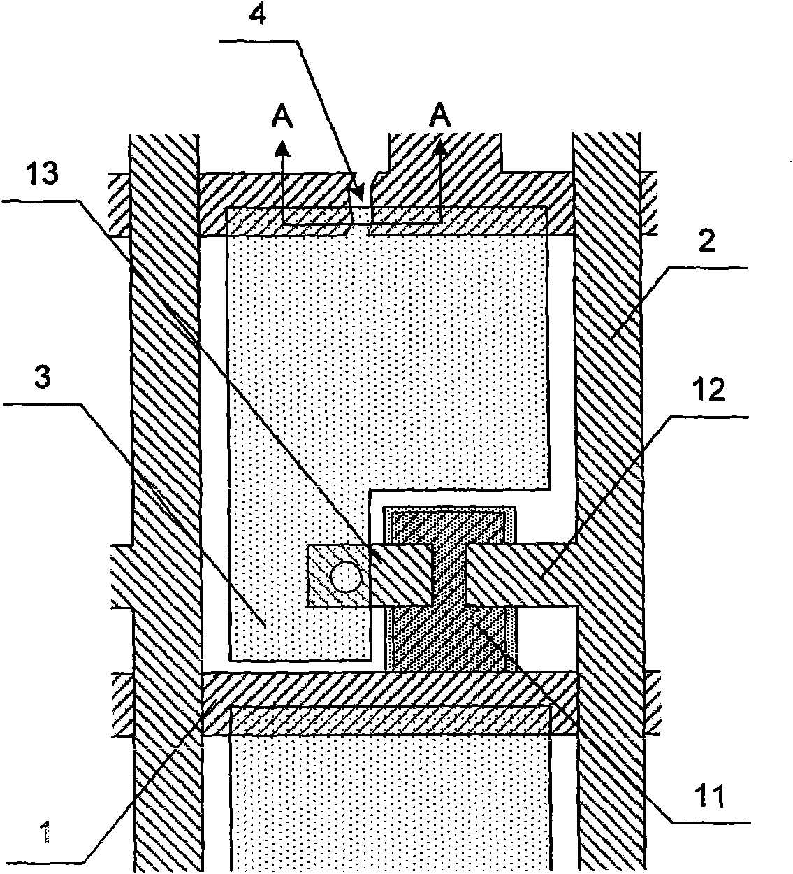 Liquid crystal display and method for restoring broken wires