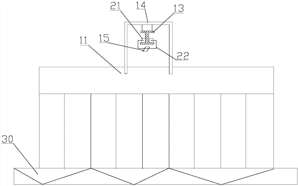 A real-time monitoring device for temperature field of air-cooled condenser